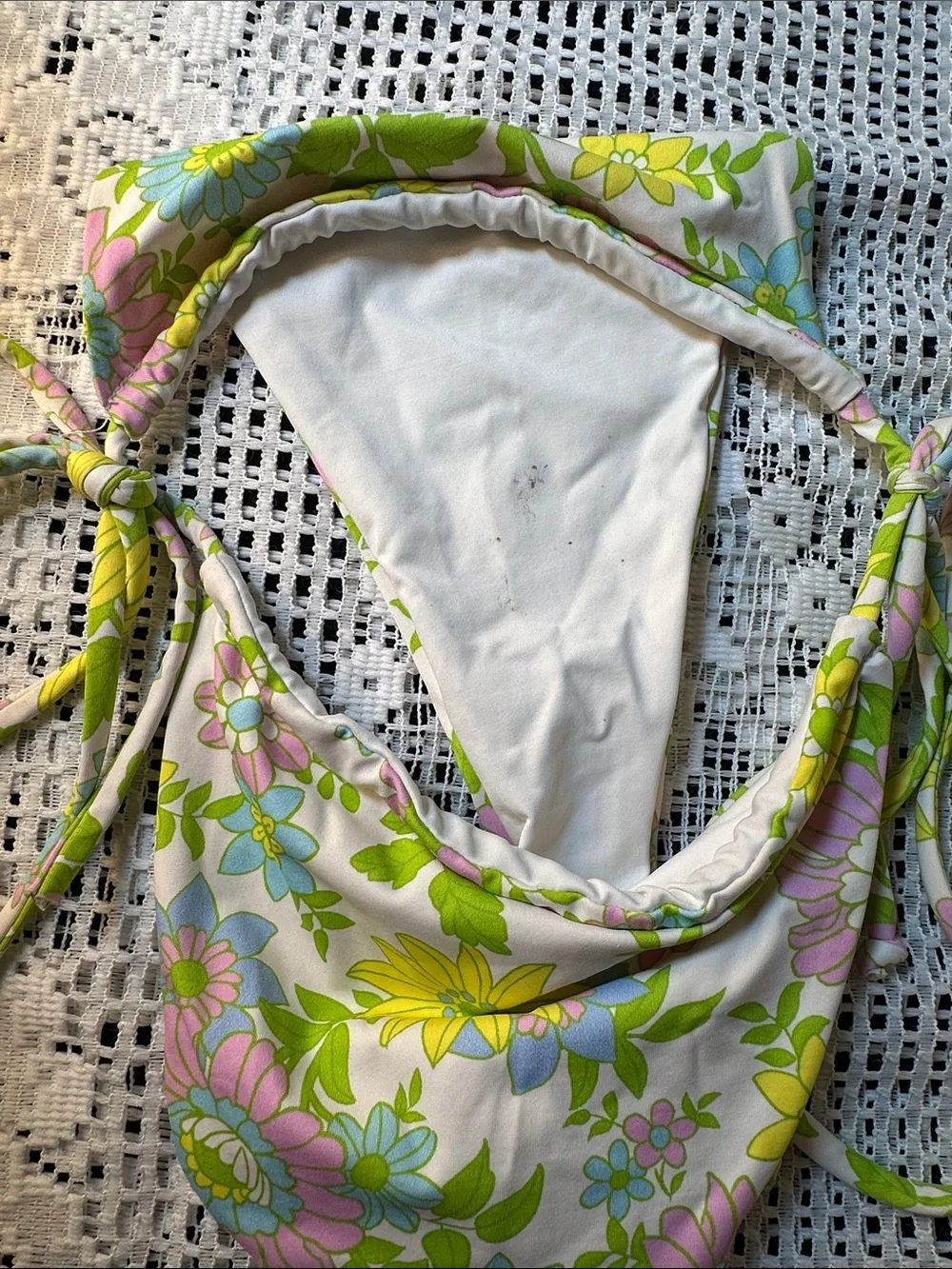 Frankie's Bikinis Ziggy Bikini‎ Bottom in the Secret Garden Floral print